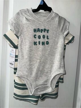 Carters Child Of Mine 3 Piece Baby Boys Set.